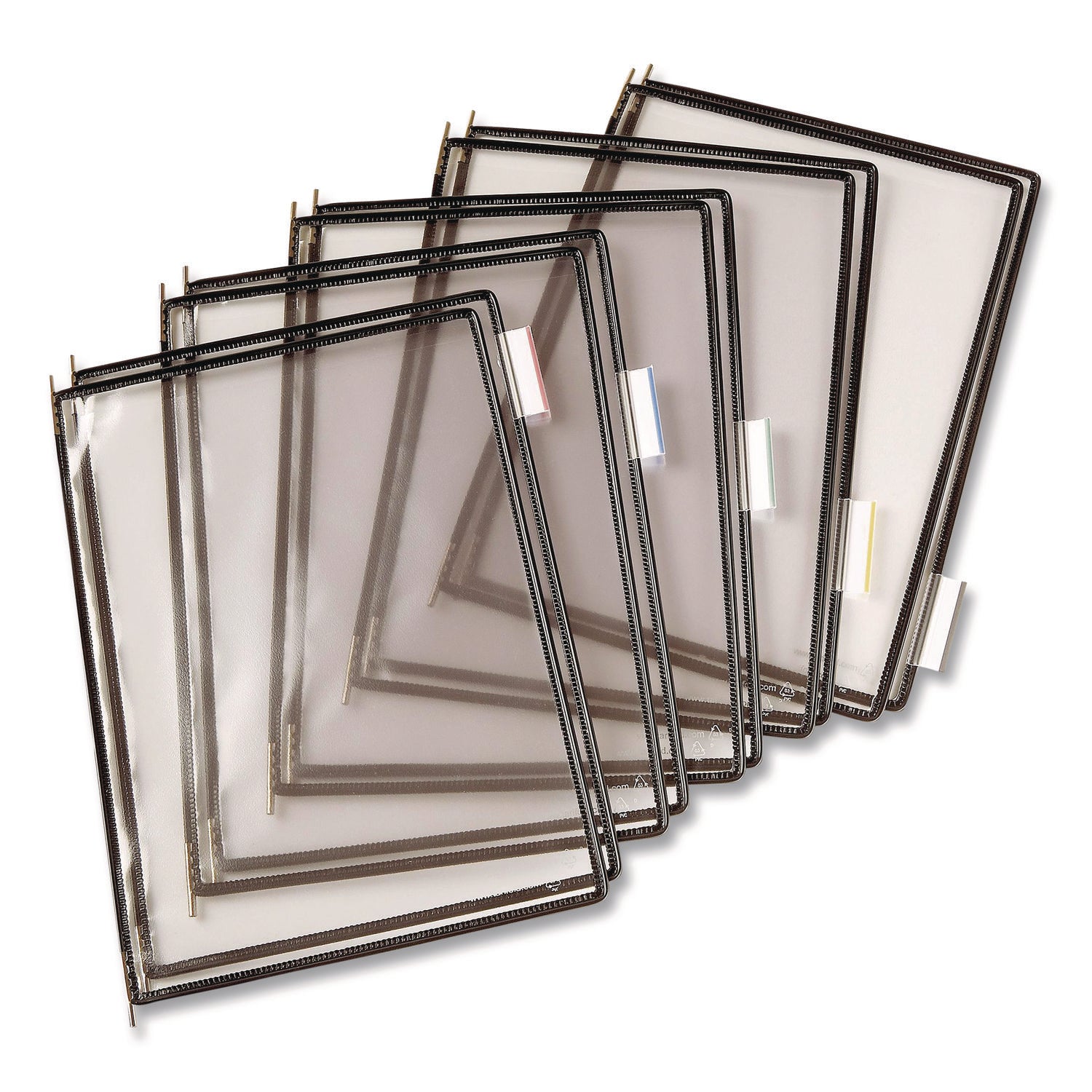 djois-r-by-tarifold-pivoting-pockets-1-section-black-10-pack-tfip070_1